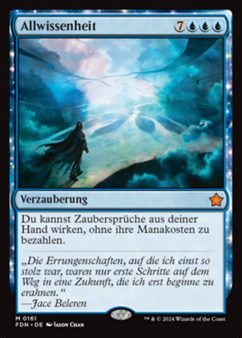 Allwissenheit FDN-161 Mythic Excellent Deutsch