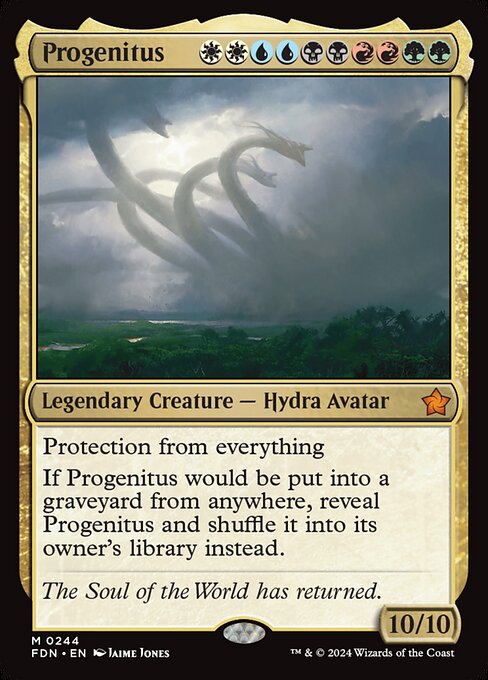 Progenitus FDN-244 Mythic Near Mint Englisch Foil