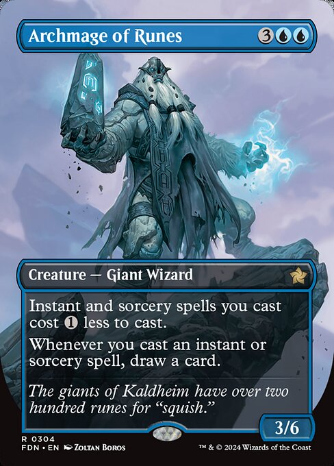 Archmage of Runes XFDN-304 Rare Near Mint Englisch Foil