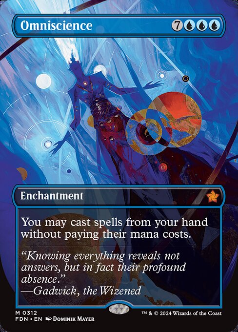 Omniscience XFDN-312 Mythic Near Mint Englisch