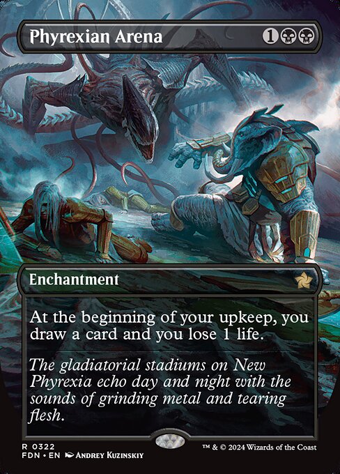 Phyrexian Arena XFDN-322 Rare Near Mint Englisch