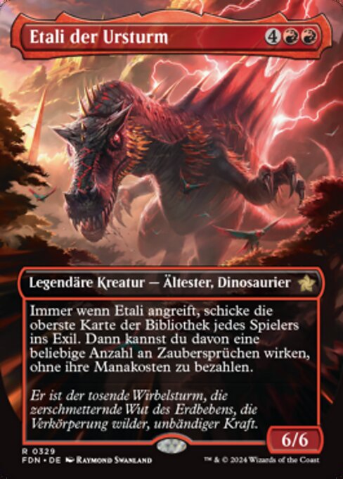 Etali der Ursturm XFDN-329 Rare Excellent Deutsch