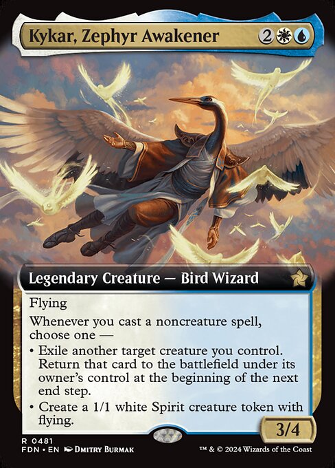 Kykar, Zephyr Awakener XFDN-481 Rare Near Mint Englisch