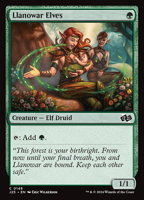 Llanowar Elves J25-149 Common Excellent Englisch