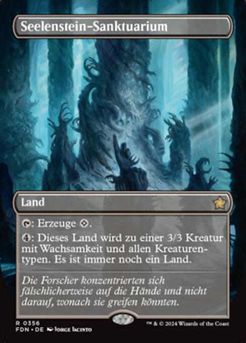 Seelenstein-Sanktuarium (V.1) XFDN-356 Rare Near Mint Deutsch Foil