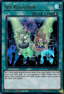 Setzrotation (V.2) RA03-065 Ultra Rare Near Mint Deutsch 1. Auflage