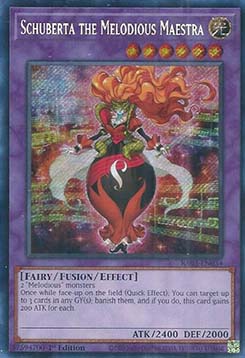Schuberta the Melodious Maestra RA03-034 Secret Rare Near Mint Englisch 1. Auflage