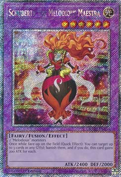 Schuberta die musikalische Maestra (V.4) RA03-034 Platinum Secret Rare Near Mint Deutsch 1. Auflage