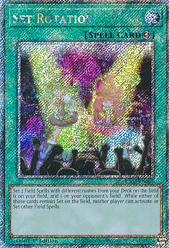 Setzrotation (V.4) RA03-065 Platinum Secret Rare Near Mint Deutsch 1. Auflage