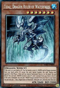 Tidal, Drachenherrscher der Wasserfälle (V.6) RA03-009 Collectors Rare Near Mint Deutsch 1. Auflage