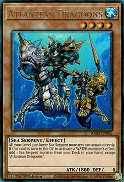 Atlantische Dragoner (V.7) RA03-006 Ultimate Rare Near Mint Deutsch 1. Auflage