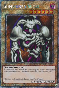Herbeigerufener Totenkopf (V.1) RA03-086 Platinum Secret Rare Near Mint Deutsch 1. Auflage
