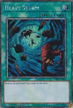 Schwerer Sturm (V.1) RA03-092 Platinum Secret Rare Near Mint Deutsch 1. Auflage