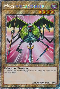 Mechanischer Jäger (V.1) RA03-094 Platinum Secret Rare Near Mint Deutsch 1. Auflage