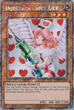 Injektionsfee Lily (V.1) RA03-117 Platinum Secret Rare Near Mint Deutsch 1. Auflage