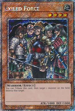 Truppen im Exil (V.1) RA03-119 Platinum Secret Rare Near Mint Deutsch 1. Auflage