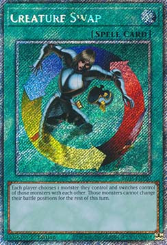 Kreaturentausch (V.1) RA03-120 Platinum Secret Rare Near Mint Deutsch 1. Auflage