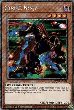 Schlag-Ninja (V.1) RA03-131 Platinum Secret Rare Near Mint Deutsch 1. Auflage