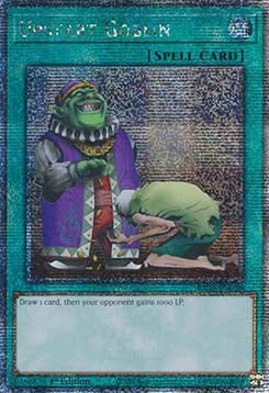 Emporkömmling Goblin (V.2) RA03-096 Quarter Century Secret Rare Near Mint Deutsch 1. Auflage