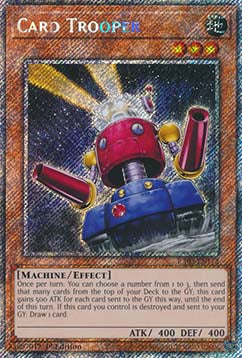 Kartenkavallerist (V.1) RA03-172 Platinum Secret Rare Near Mint Deutsch 1. Auflage