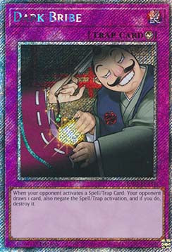 Dark Bribe RA03-187 Platinum Secret Rare Near Mint Englisch 1. Auflage