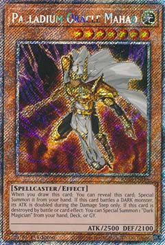 Palladiumorakel Mahad (V.1) RA03-266 Platinum Secret Rare Near Mint Deutsch 1. Auflage