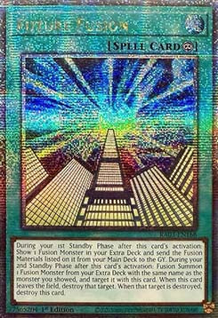 Zukunftsfusion (V.2) RA03-168 Quarter Century Secret Rare Near Mint Deutsch 1. Auflage