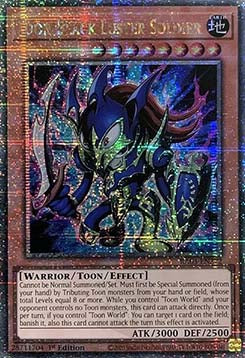 Toon-Schwarz glänzender Soldat (V.2) RA03-272 Quarter Century Secret Rare Near Mint Deutsch 1. Auflage