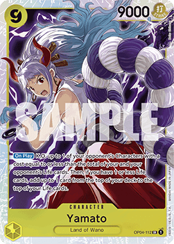 Yamato (OP04-112) (V.1) PRB01 Super Rare Near Mint Englisch