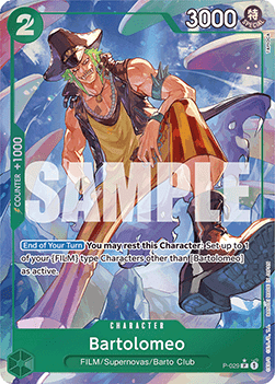 Bartolomeo (P-029) (V.3) PRB01 Promo Near Mint Englisch