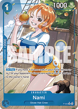 Nami (P-053) (V.3) PRB01 Promo Near Mint Englisch