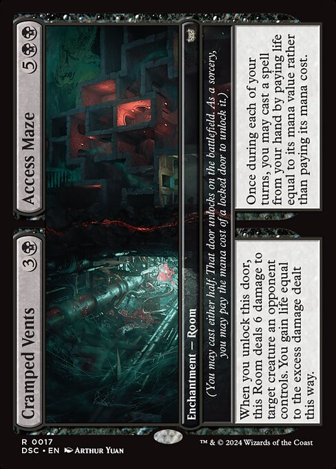Cramped Vents // Access Maze - Back Face