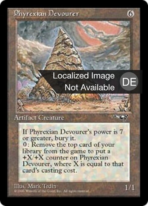 Phyrexianischer Verschlinger ALL- Rare Light Played Deutsch