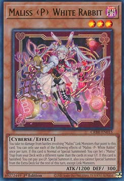 Maliss P White Rabbit CRBR-015 Ultra Rare Near Mint Englisch 1. Auflage
