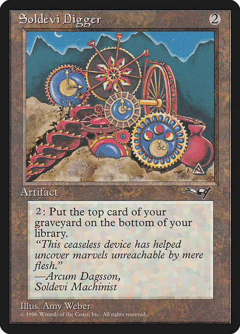 Soldevi Digger ALL- Rare Light Played Englisch