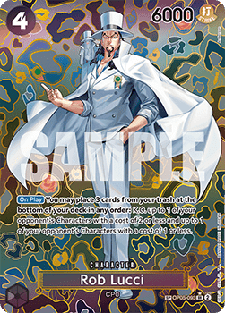 Rob Lucci (OP05-093) OP09 Special Rare Near Mint Englisch