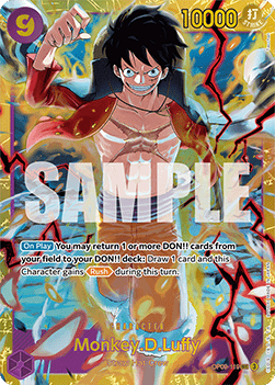 Monkey.D.Luffy (OP09-119) (V.1) OP09 Secret Rare Near Mint Englisch