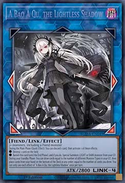 A Bao A Qu, der lichtlose Schatten (V.1) SUDA-049 Secret Rare Near Mint Deutsch 1. Auflage