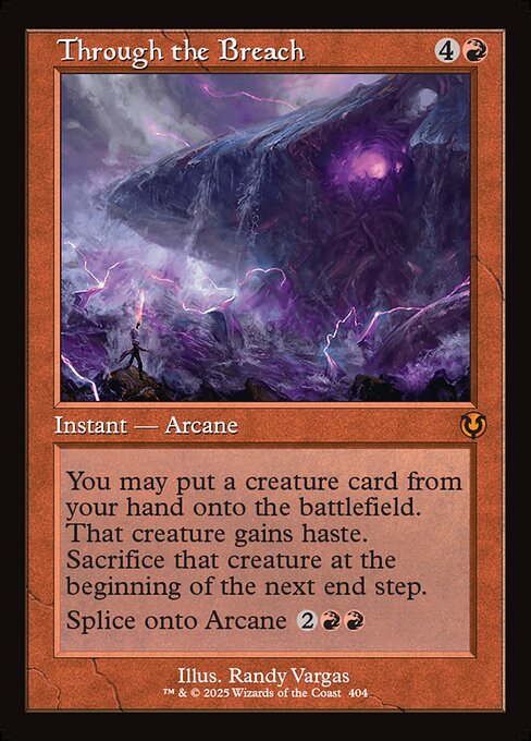 Through the Breach XINR-404 Mythic Near Mint Englisch