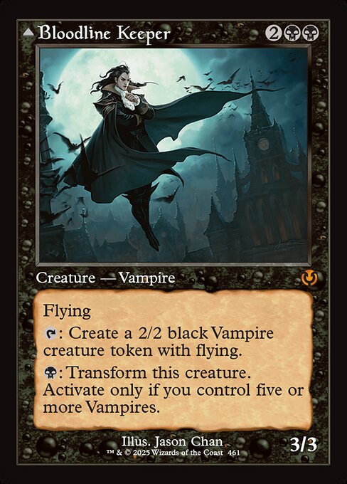 Bloodline Keeper / Lord of Lineage XINR-461 Mythic Near Mint Englisch Foil