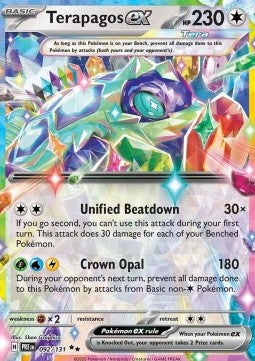 Terapagos ex PRE-092 Double Rare Near Mint Englisch