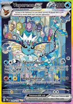 Aquana ex PRE-149 Special Illustration Rare Excellent Deutsch