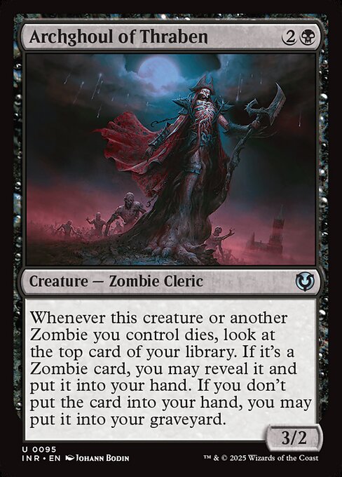 Archghoul of Thraben INR-95 Uncommon Excellent Englisch