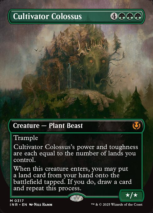 Cultivator Colossus (V.1) XINR-317 Mythic Near Mint Englisch Foil