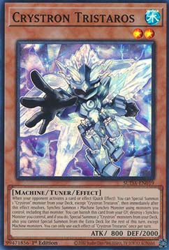 Crystron Tristaros SUDA-019 Super Rare Near Mint Englisch 1. Auflage
