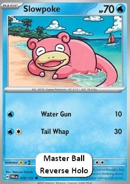 Slowpoke xPRE-018 Common Near Mint Englisch Reverse Holo