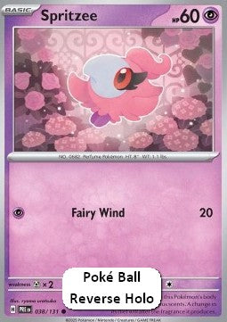 Parfi xPRE-038 Common Near Mint Deutsch Reverse Holo