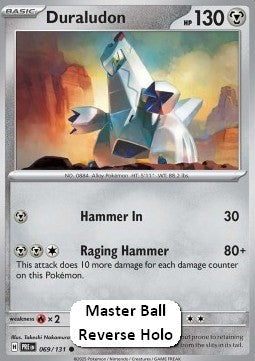 Duraludon xPRE-069 Common Excellent Deutsch Reverse Holo