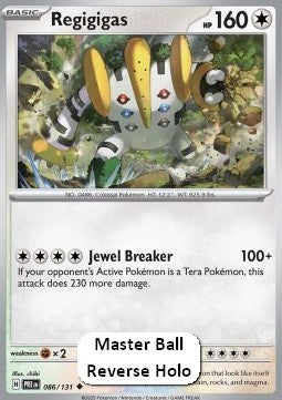 Regigigas xPRE-086 Uncommon Excellent Deutsch Reverse Holo
