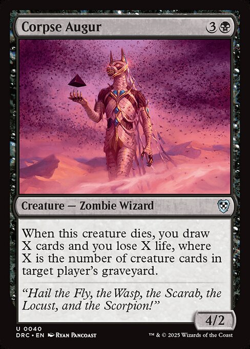 Corpse Augur DRC-40 Uncommon Near Mint Englisch